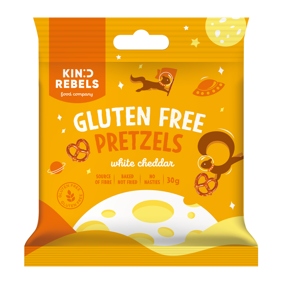 Gluten-Free Pretzels -White Cheddar