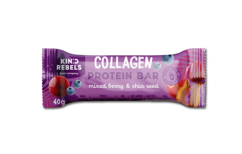 Collagen Protein Bar -Mixed Berry & Chia Seed